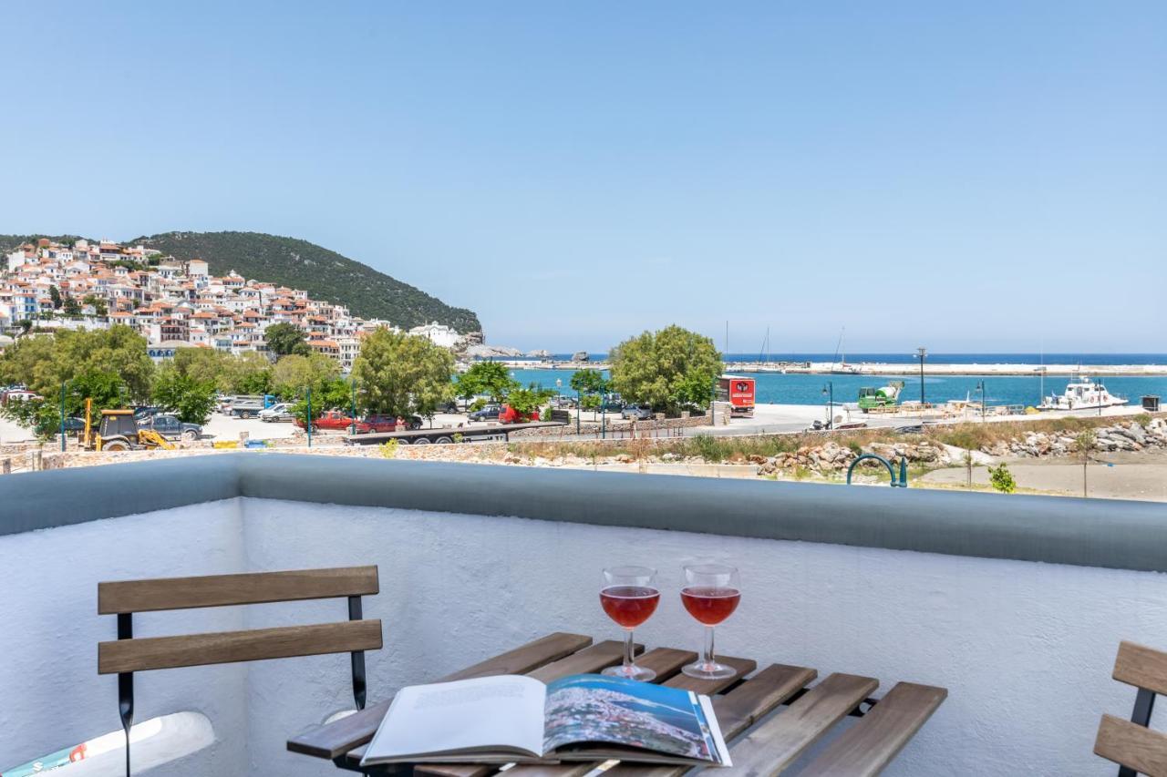 Uncle John'S Guesthouse Skopelos Town Exterior foto